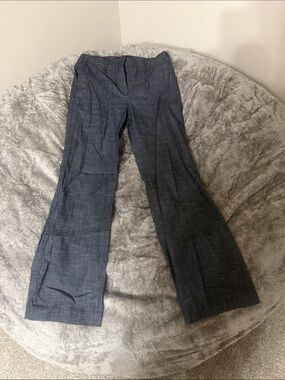 Women’s size 6 Kenneth Cole Dark Chambray Waistband Pants